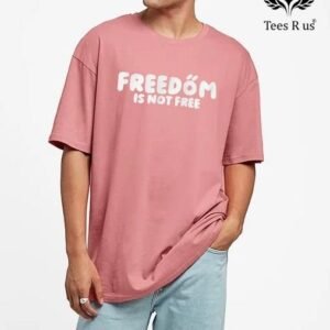 Cotton Drop Shoulder T Shirts (pink)
